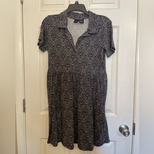 Cakeworthy Haunted Mansion wallpaper dress